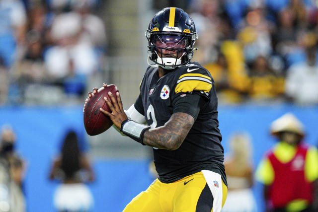 Rudolph, Haskins eager to make bid for open Steelers' QB job