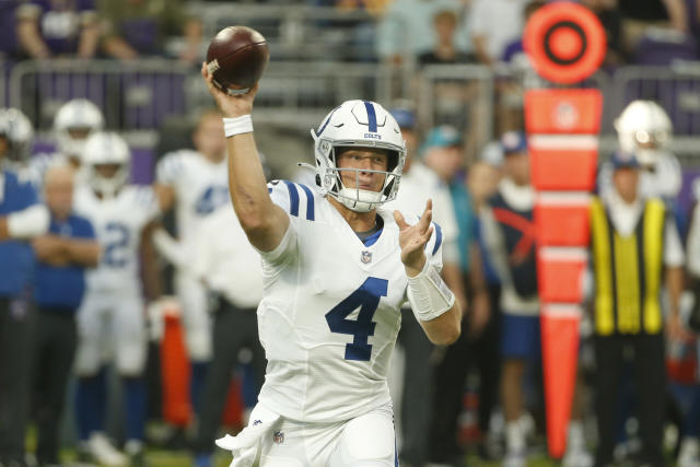 Colts rookie Sam Ehlinger gets promotion to backup QB