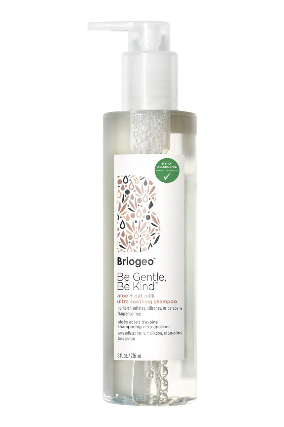 3) Briogeo Be Gentle, Be Kind Aloe + Oat Milk Ultra Soothing Shampoo