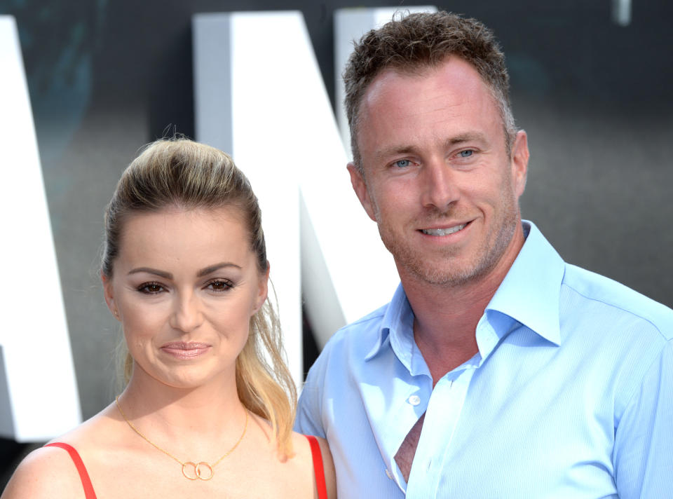 Ola Jordan and James Jordan attend the european premiere of  "The Legend Of Tarzan" at Odeon Leicester Square on July 5, 2016 in London, England.  (Photo by Anthony Harvey/Getty Images)