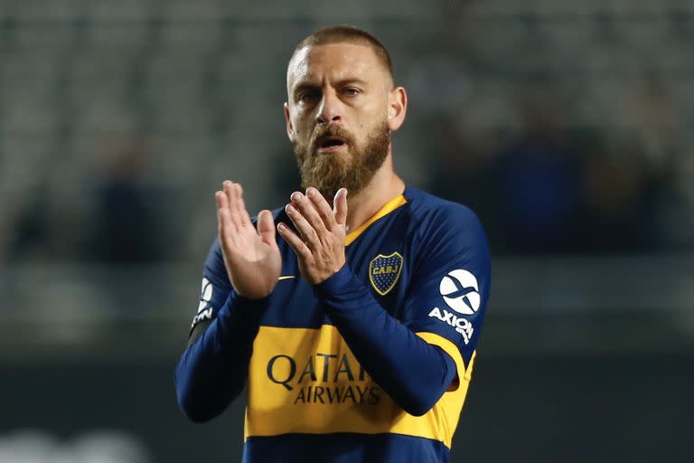  Daniele De Rossi en su debut en Boca Juniors