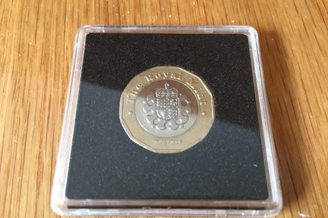 A trial £1 coin