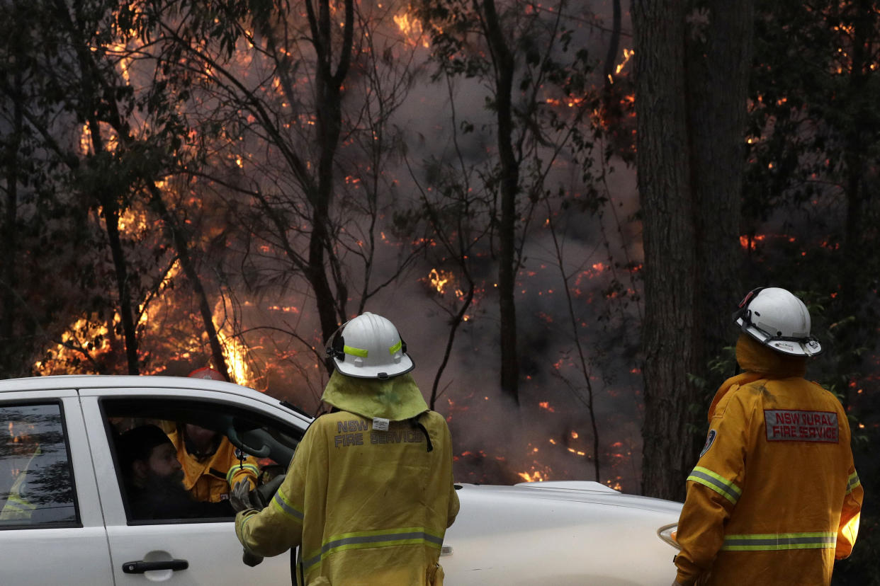 Hot dry conditions brought an early start to the fire season. (AP Photo/Rick Rycroft)
