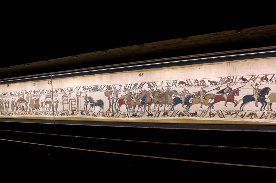 The Bayeux Tapestry (AFP/Getty Images)