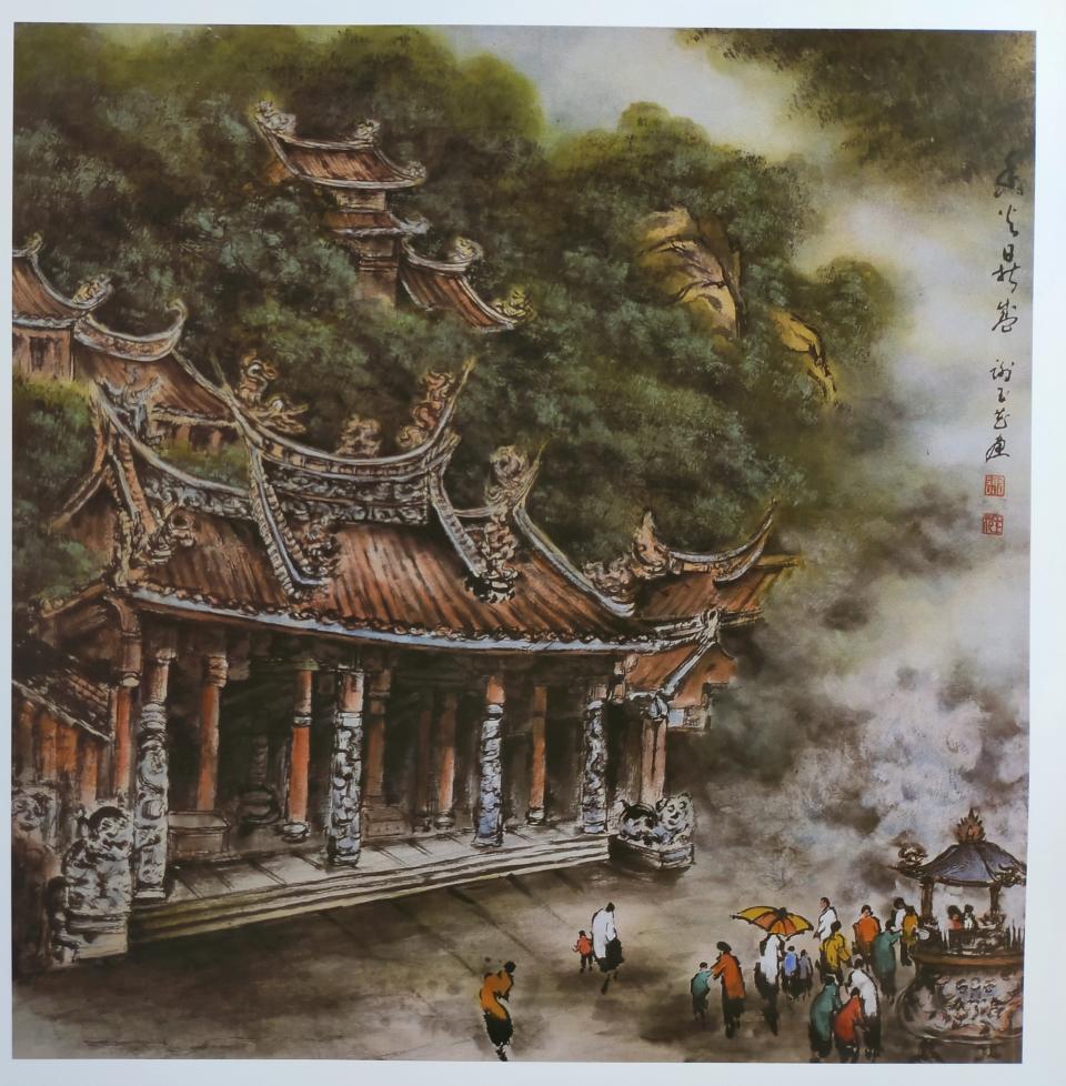 香火鼎盛 67×67