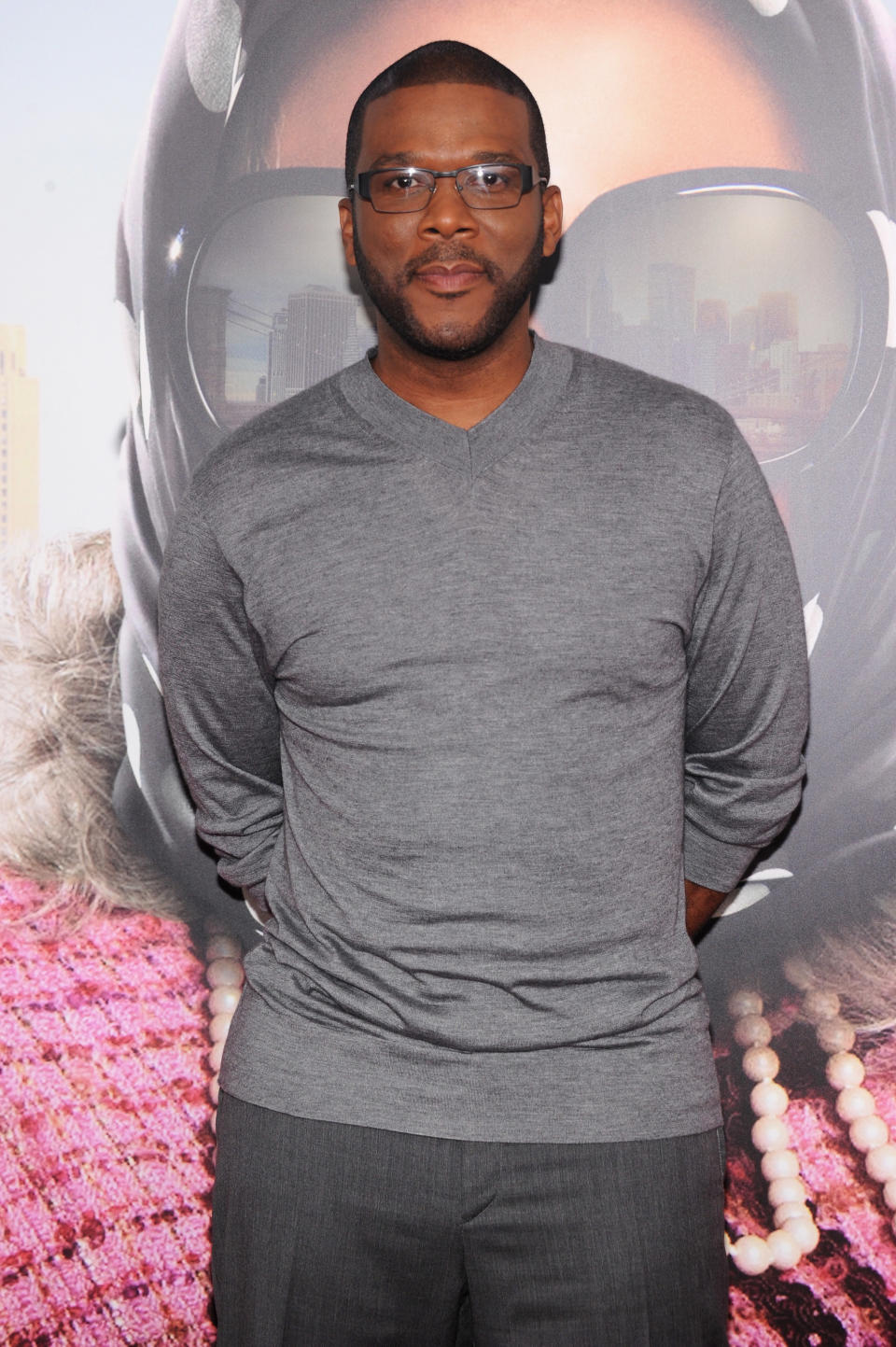 NEW YORK, NY - JUNE 25: Director/actor Tyler Perry attends "Tyler Perry's Madea's Witness Protection" New York Premiere at AMC Lincoln Square Theater on June 25, 2012 in New York City. (Photo by Jamie McCarthy/Getty Images)