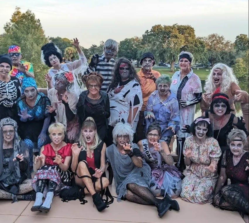 The Thrill the Villages ensemble will perform as part of the worldwide tribute to Michael Jackson spooky video for "Thriller."