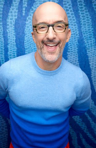 <p>Weiss Eubanks/NBCUniversal/Getty</p> Jim Rash at 'The Kelly Clarkson Show' in 2022