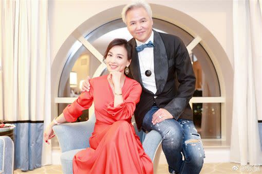 林瑞陽和張庭結婚多年。（圖／翻攝自微博）