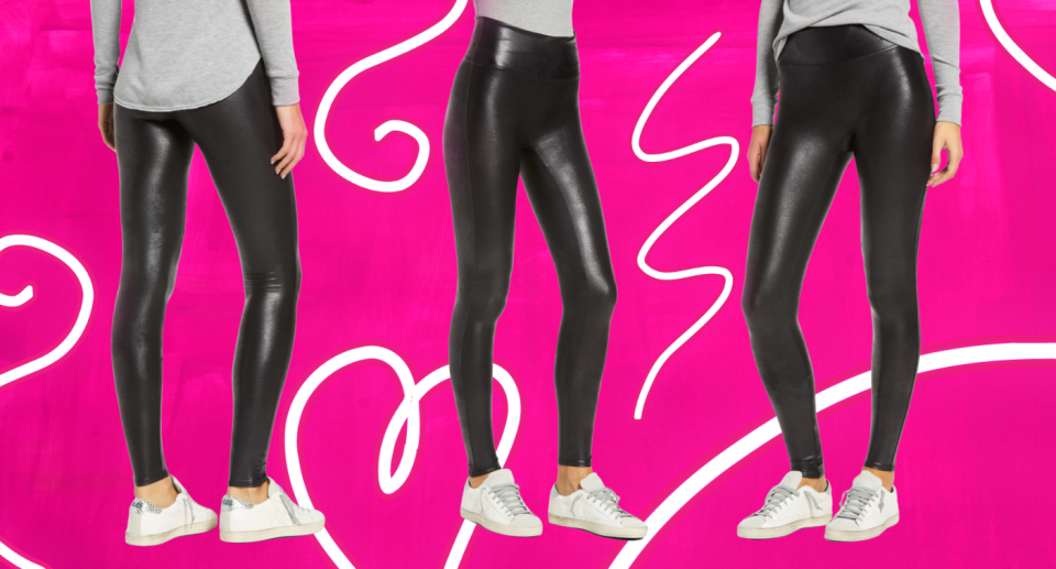 'They make my 'spare tire' disappear': these Spanx leggings are 30% off in the Nordstrom Anniversary Sale (Photo via Nordstrom)'They make my 'spare tire' disappear': these Spanx leggings are 30% off in the Nordstrom Anniversary Sale (Photo via Nordstrom)