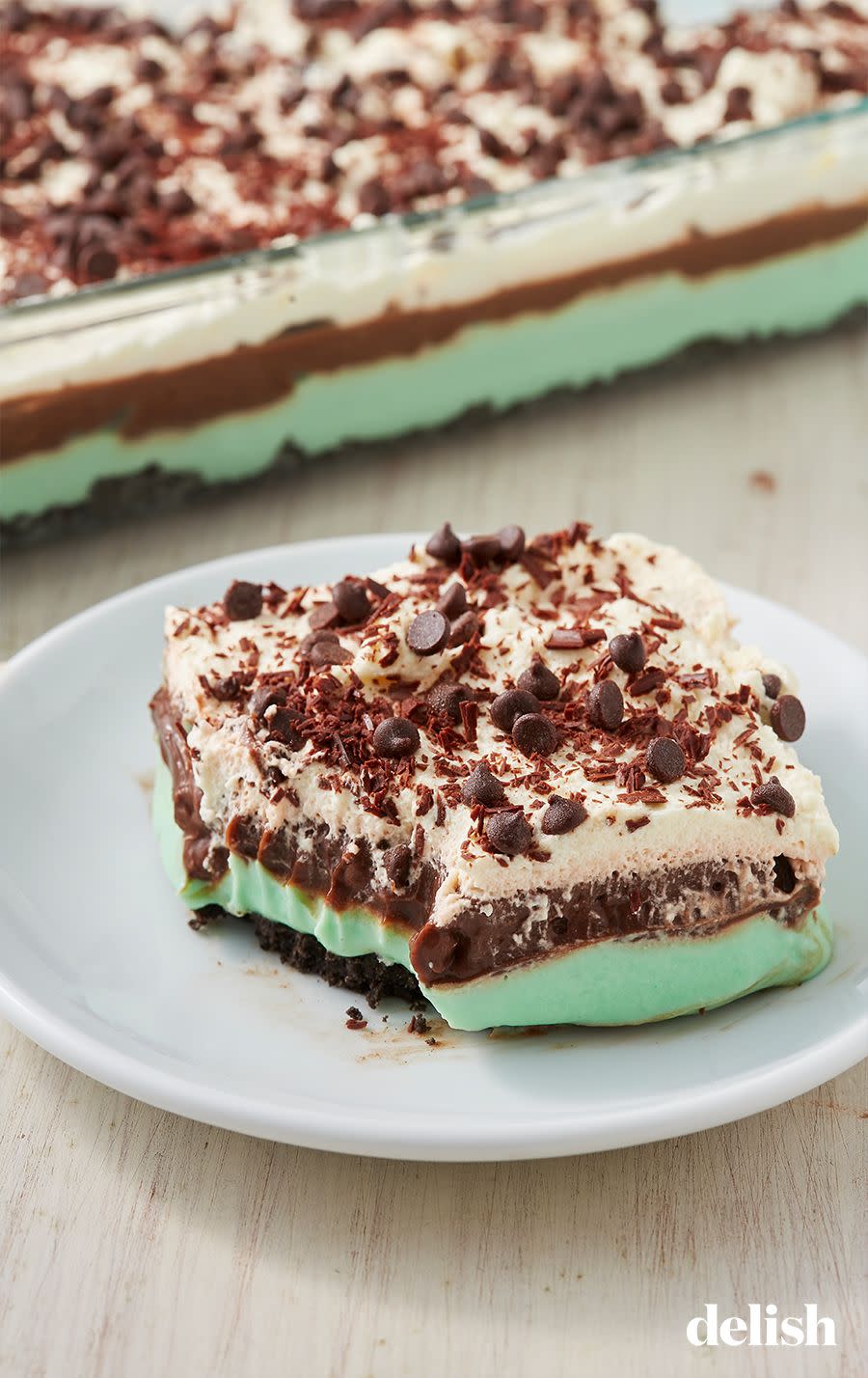 Mint Chip Lasagna