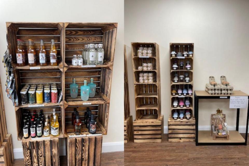 South Wales Argus: Shelves at Secrets of Cymru