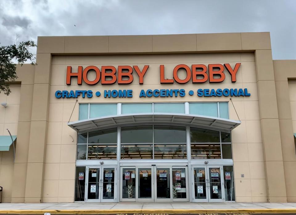 Hobby Lobby is closed on Christmas as well as Dec. 26 because it is a Sunday.