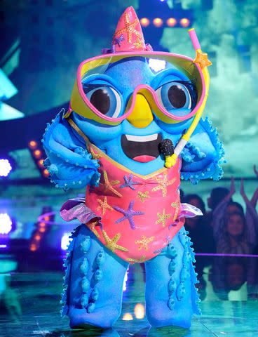 <p>Michael Becker / FOX.</p> Starfish on 'The Masked Singer' season 11