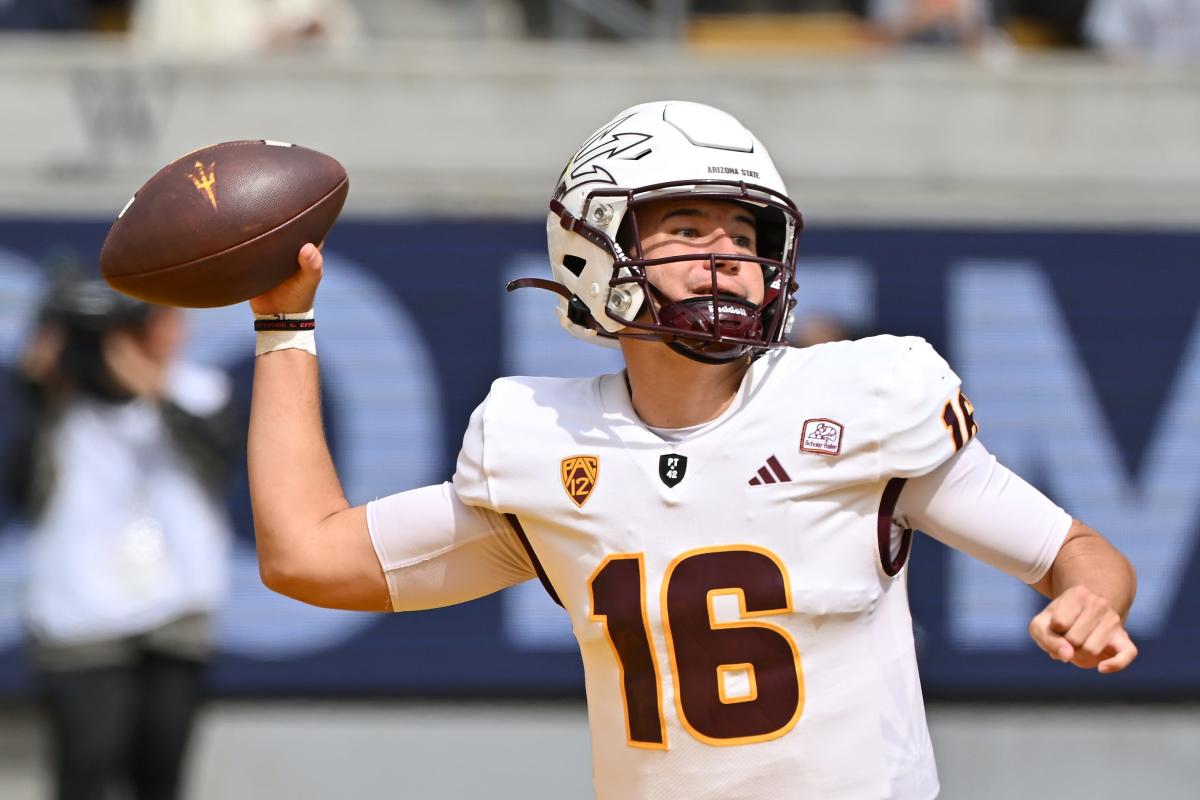 Arizona State football upsets Washington after losing starting QB