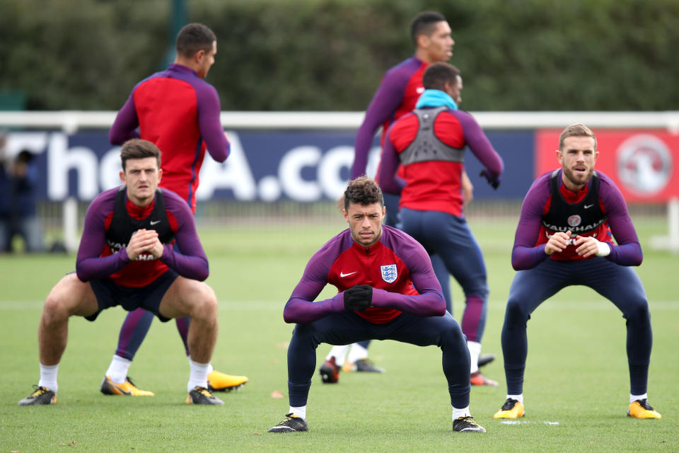 England Training Session and Press Conference