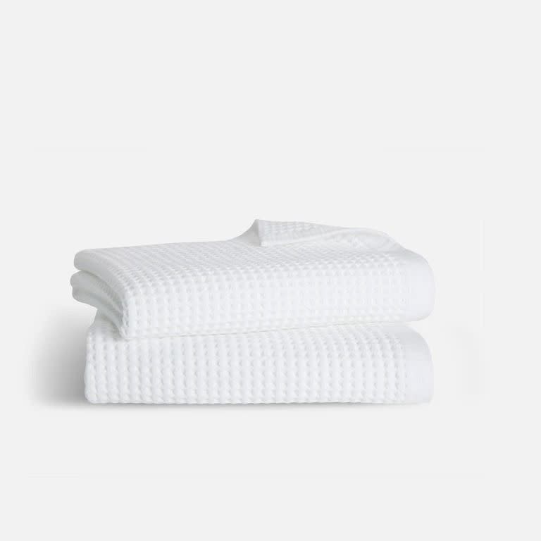 <p><a href="https://go.redirectingat.com?id=74968X1596630&url=https%3A%2F%2Fwww.brooklinen.com%2Fproducts%2Fwaffle-bath-towels&sref=https%3A%2F%2Fwww.goodhousekeeping.com%2Flife%2Fmoney%2Fg61140283%2Fbrooklinen-sale%2F" rel="nofollow noopener" target="_blank" data-ylk="slk:Shop Now;elm:context_link;itc:0;sec:content-canvas" class="link ">Shop Now</a></p><p>Waffle Bath Towels</p><p>brooklinen.com</p><p>$75.65</p>