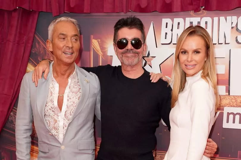 Britain's Got Talent judges Bruno Tonioli, Simon Cowell, and Amanda Holden