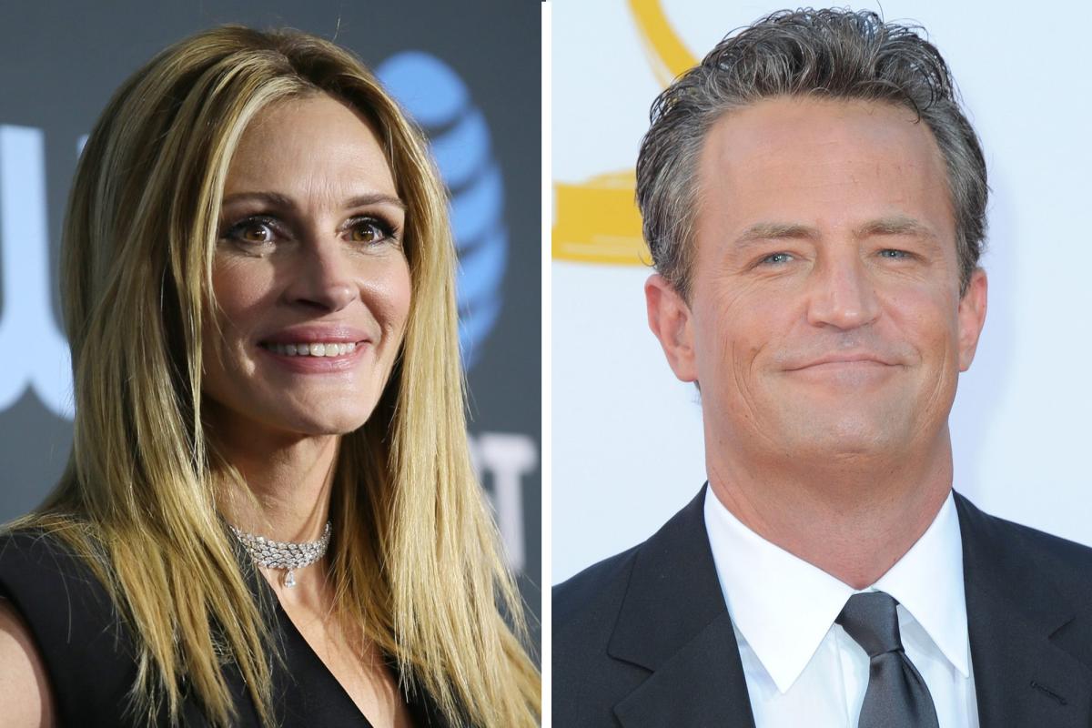 Matthew Perry habló sobre su romance con Julia Roberts y reveló por qué  rompió con ella: “Era demasiado para mí”