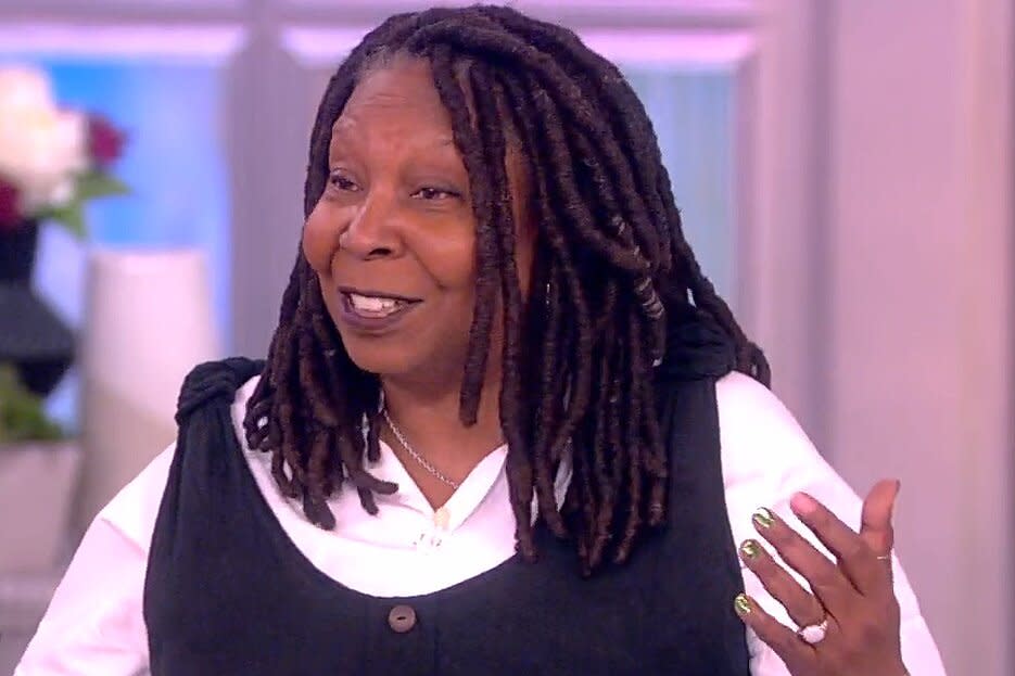 Whoopi Goldberg hosts The View without her iconic glasses after eye surgery