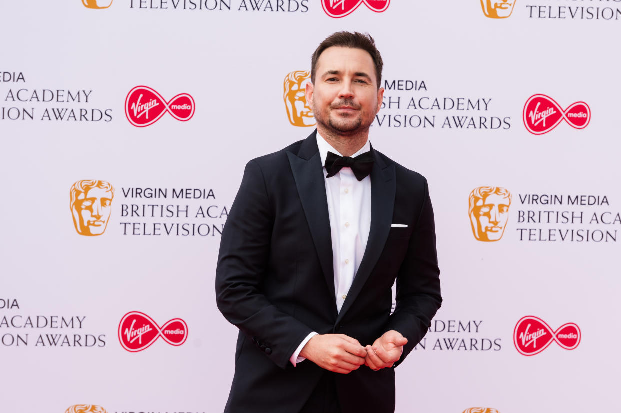 LONDON, UNITED KINGDOM - MAY 12: Martin Compston attends the Virgin Media British Academy Television Awards ceremony at the Royal Festival Hall on 12 May, 2019 in London, England. (Photo credit should read Wiktor Szymanowicz / Barcroft Media via Getty Images)