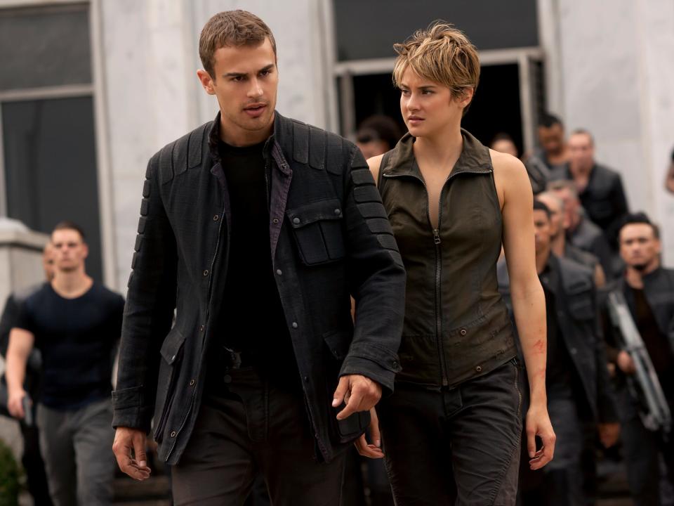 insurgent shailene woodley theo james