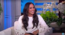 <p>In another adorable anecdote, the Duchess of Sussex said that Archie <a href="https://people.com/royals/meghan-markle-shares-archie-lili-halloween-costumes-secret-date-prince-harry/" rel="nofollow noopener" target="_blank" data-ylk="slk:wasn't so sure;elm:context_link;itc:0;sec:content-canvas" class="link ">wasn't so sure</a> about Halloween this year!</p> <p>"We wanted to do something fun for the kids, and then the kids were just not into it at all," she said on <em>Ellen</em> with a laugh.</p> <p>Though his mom and dad dressed him up in a <a href="https://people.com/royals/meghan-markle-shares-archie-lili-halloween-costumes-secret-date-prince-harry/" rel="nofollow noopener" target="_blank" data-ylk="slk:dinosaur costume,;elm:context_link;itc:0;sec:content-canvas" class="link ">dinosaur costume,</a> Meghan revealed that her two-year-old only wore it for "about five minutes."</p> <p>"Not even five minutes," countered DeGeneres, who spent the holiday with the family of four. "Finally Harry talked him into putting the head on," she added.</p> <p>However, Halloween was more of a treat than a trick for Lili on her first Halloween. Meghan said her daughter went as a skunk "like Flower from <em>Bambi</em>."</p>