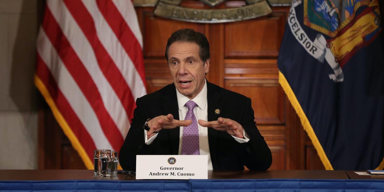 coronavirus us new york governor andrew cuomo