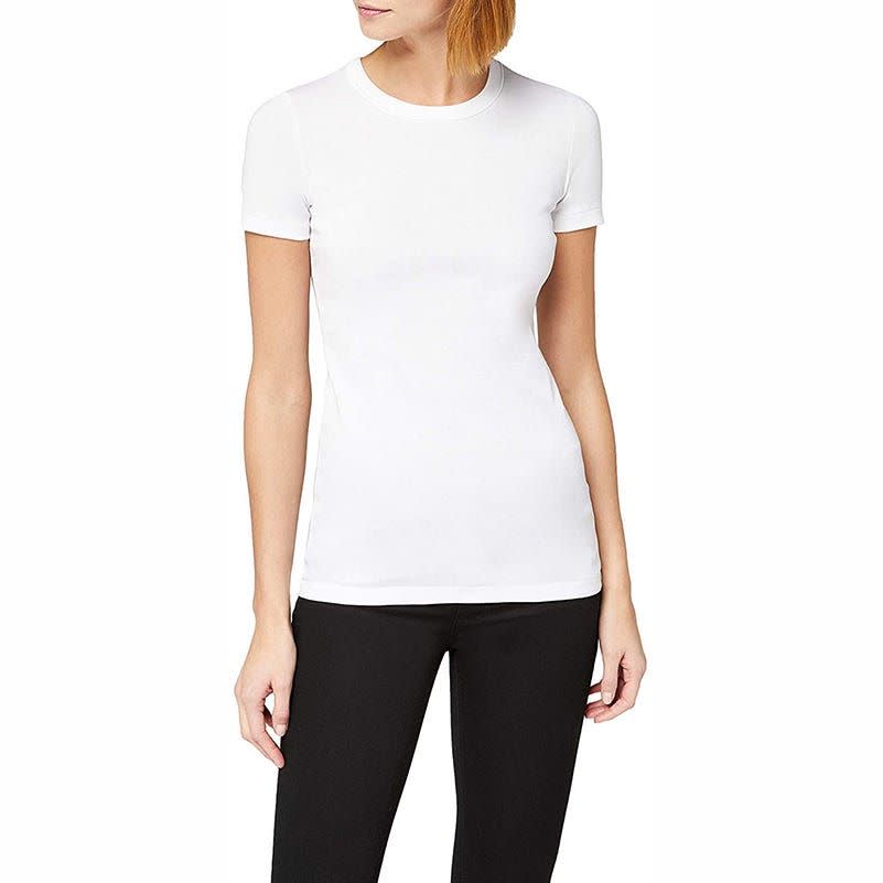 Short Sleeves Iconic Plain Crew Neck T-Shirt