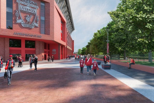 Liverpool granted planning permission to redevelop Anfield Road Stand