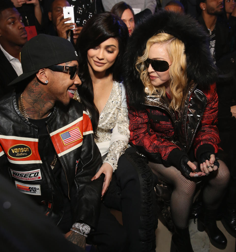 Madonna, Kylie Jenner und Tyga