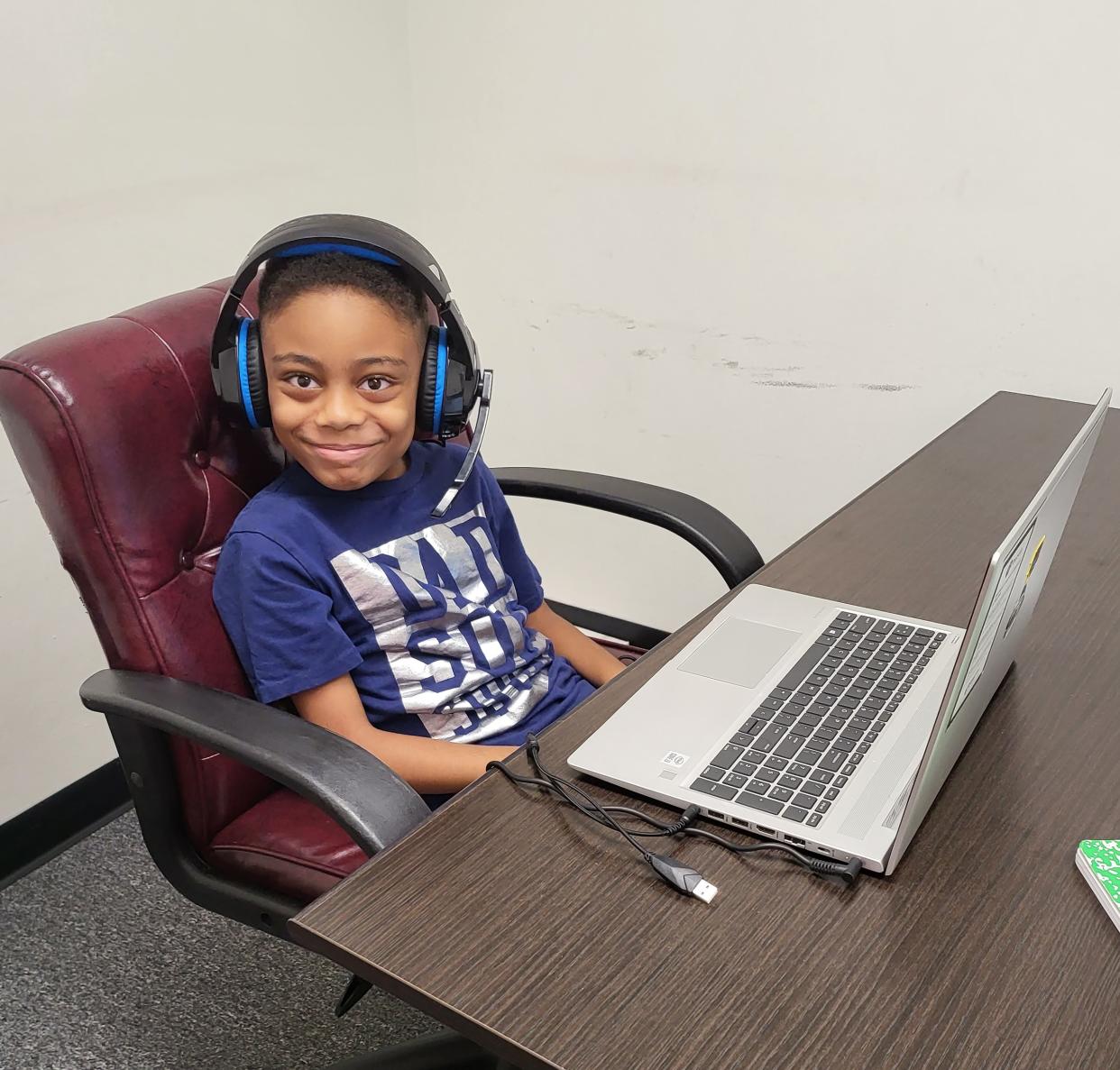 David Balogun graduated high school at 9, and is now taking community college courses online. (Photo: Courtesy of the Balogun Family)