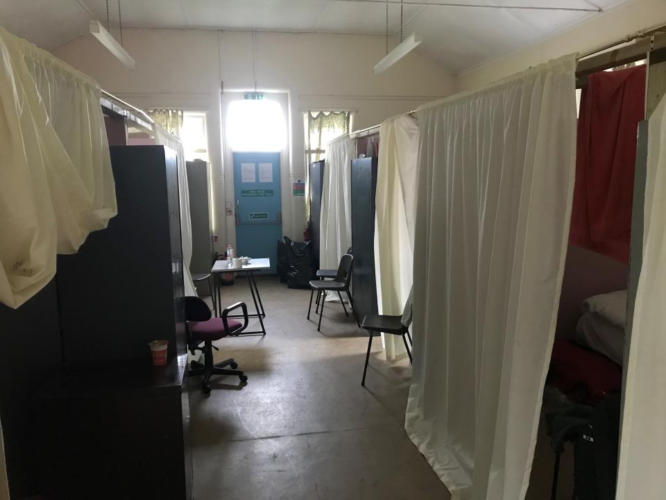Dormitories in Napier Barracks. (ICIBI)