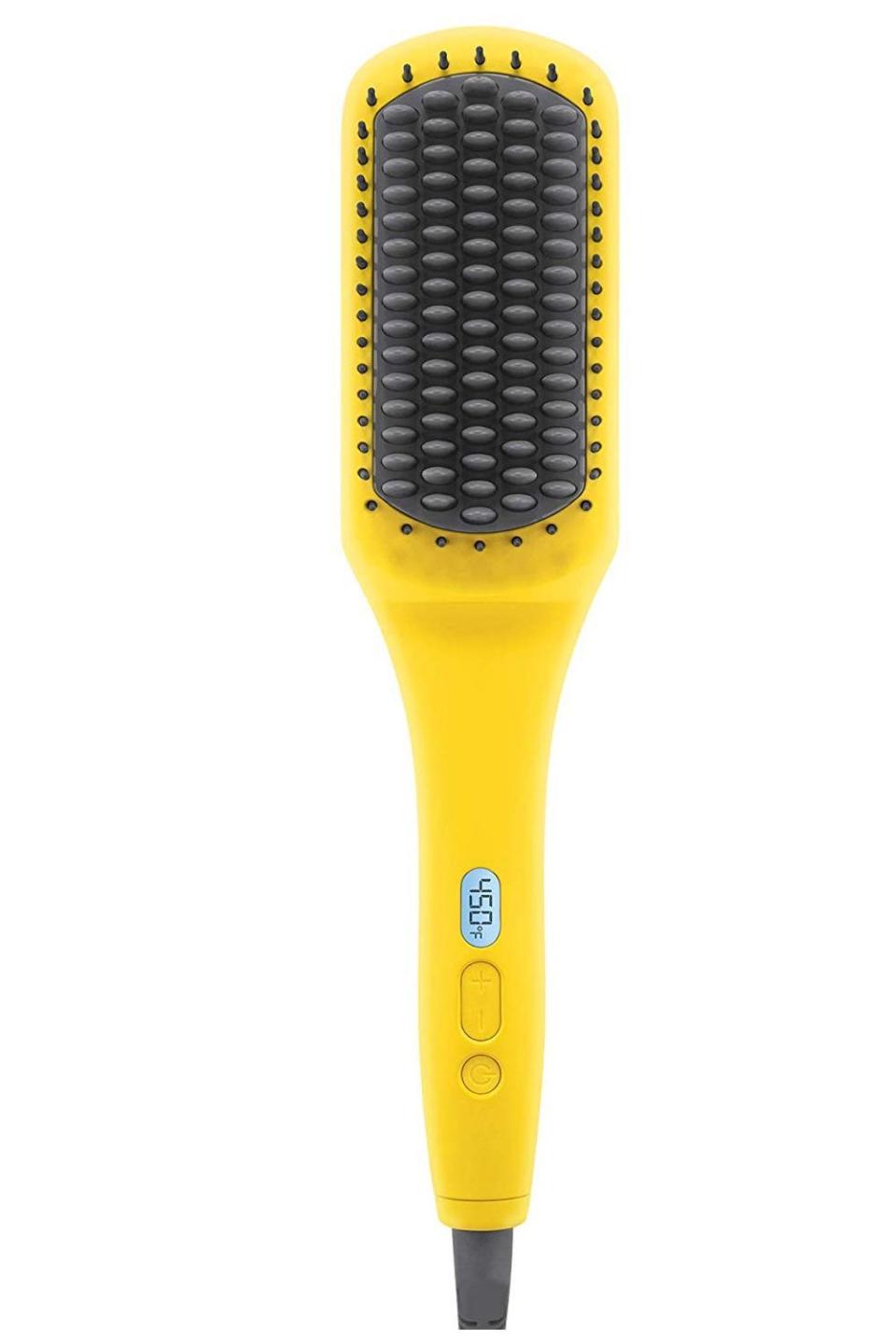 12) Dry Bar The Brush Crush Heated Straightening Brush