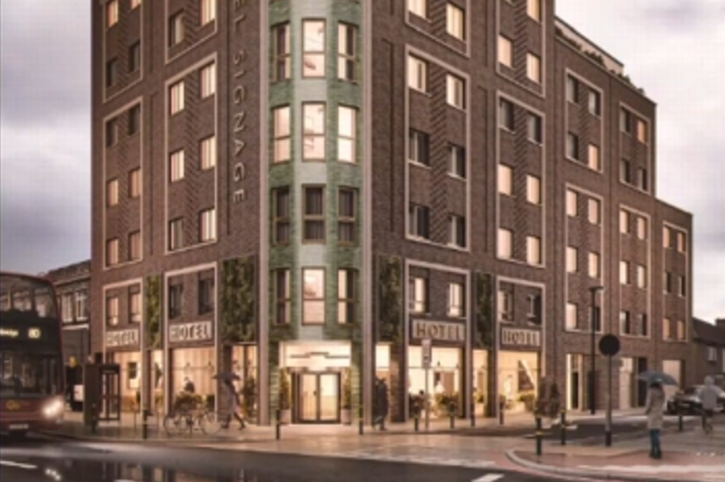 Artists impressions of 18-22 Crown Road