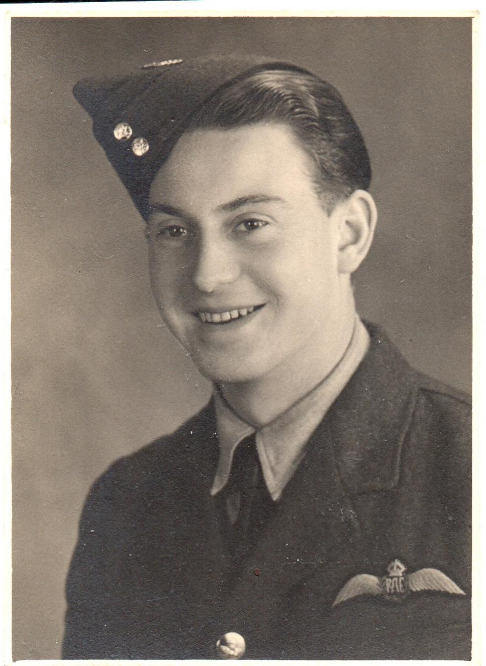 Eastern Daily Press: Jack Manthorpe who was killed when his plane crashed in 1942. He is buried at St John the Baptist