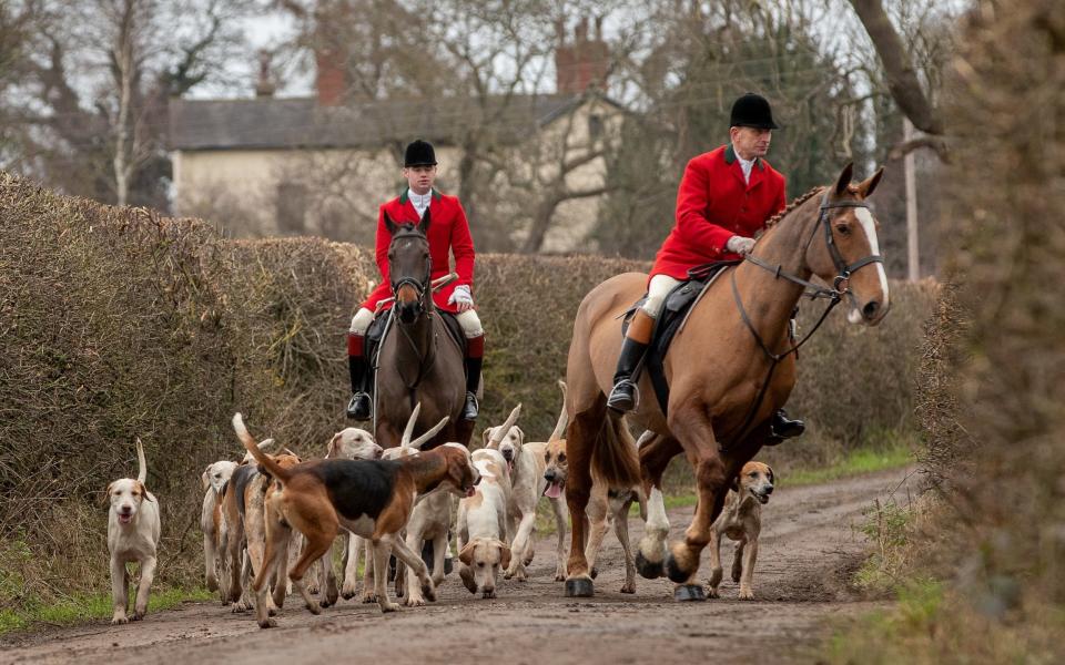 The Boxing Day 2019 Hunt in Bawtry, South Yorkshire, UK - Charlotte Graham/CAG Photography Ltd