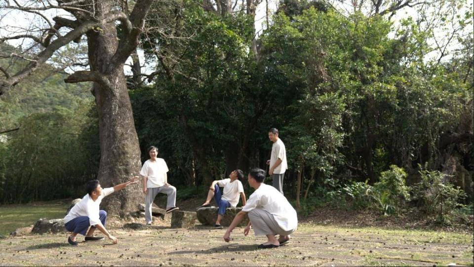 紀錄片劇情重現湯德章少年時期與友人。（圖／希望行銷提供）