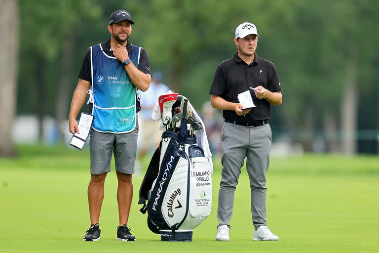 Emiliano Grillo tuvo un buen desempeño en Memphis el fin de semana pasado, pero en Illinois no fue alentador el comienzo, en el segundo certamen de los playoffs del PGA Tour.