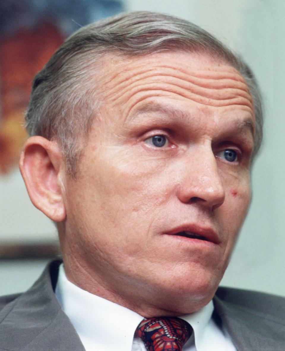 Frank Borman, former astronaught and head of Eastern Airlines.