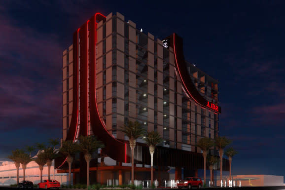 The Atari hotel is happening, apparently.