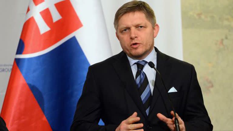 Robert Fico, el primer ministro de Eslovaquia