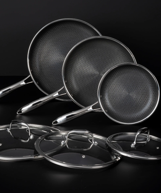 Hexclad: Take 30% off sitewide on stainless steel pots and pans