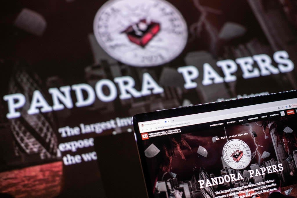 The Pandora Papers expose systems of hiding wealth and lavish purchases  (AFP via Getty Images)