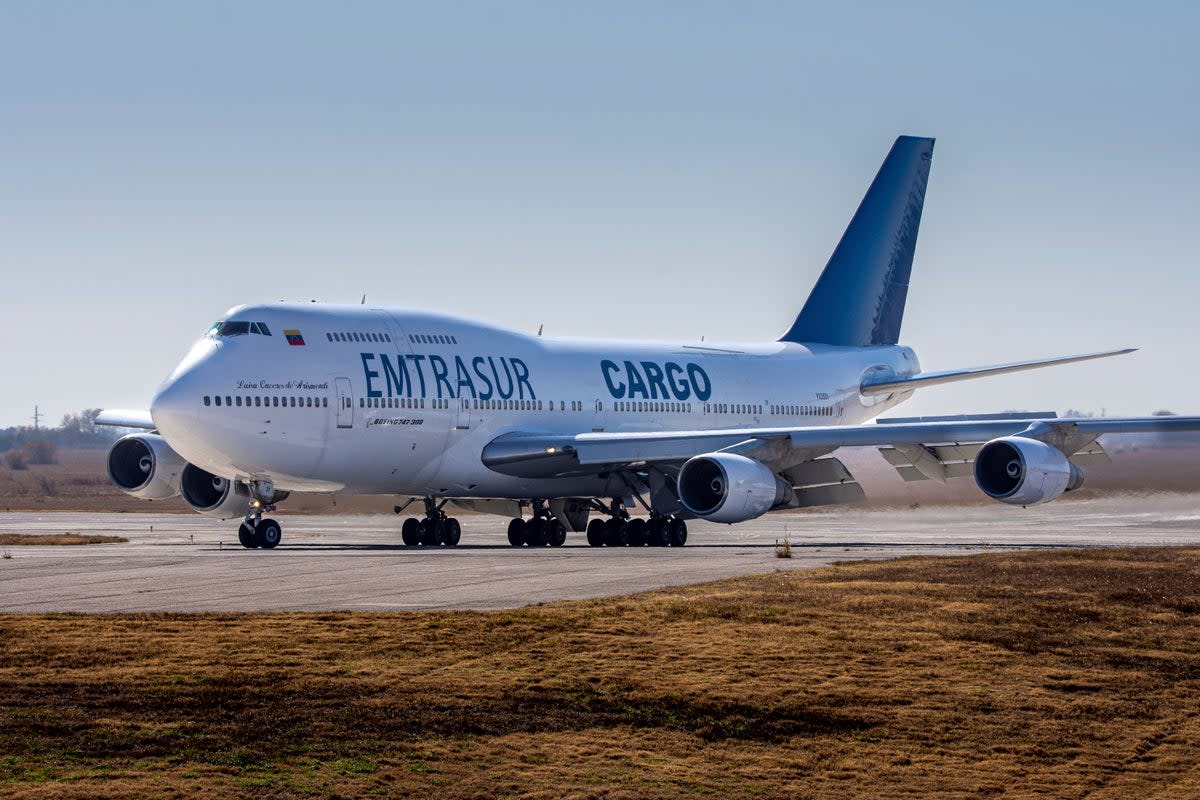 ARGENTINA-AVIÓN IRANÍES (AP)