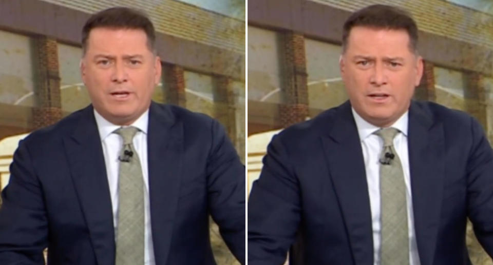 Karl Stefanovic slammed Know Grammar and the students involved. Source: Nine