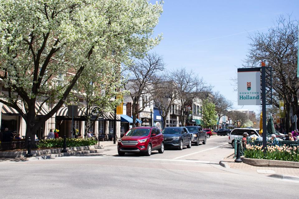 A picture of Downtown Holland, Michigan