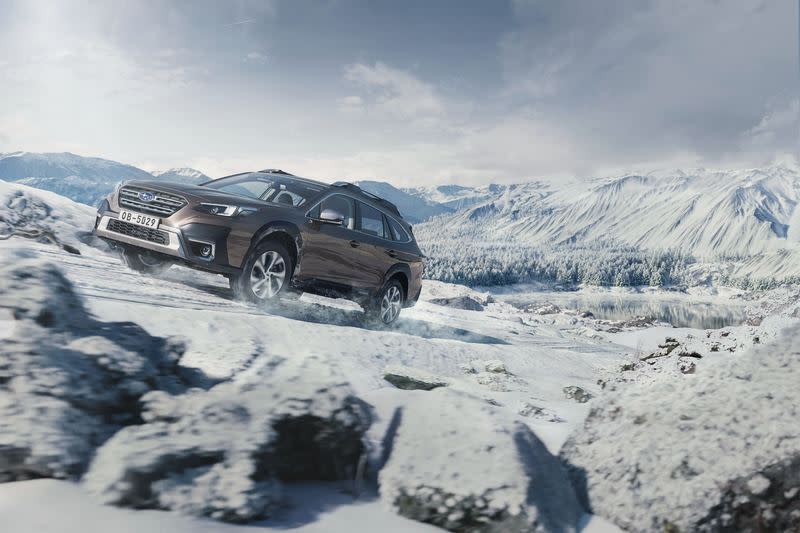 SUBARU All-New Outback無論是日常使用、冬日追雪、雨天行走、戶外探索，皆能以最優雅從容的姿態，輕鬆應付各式路況。（圖／SUBARU提供）