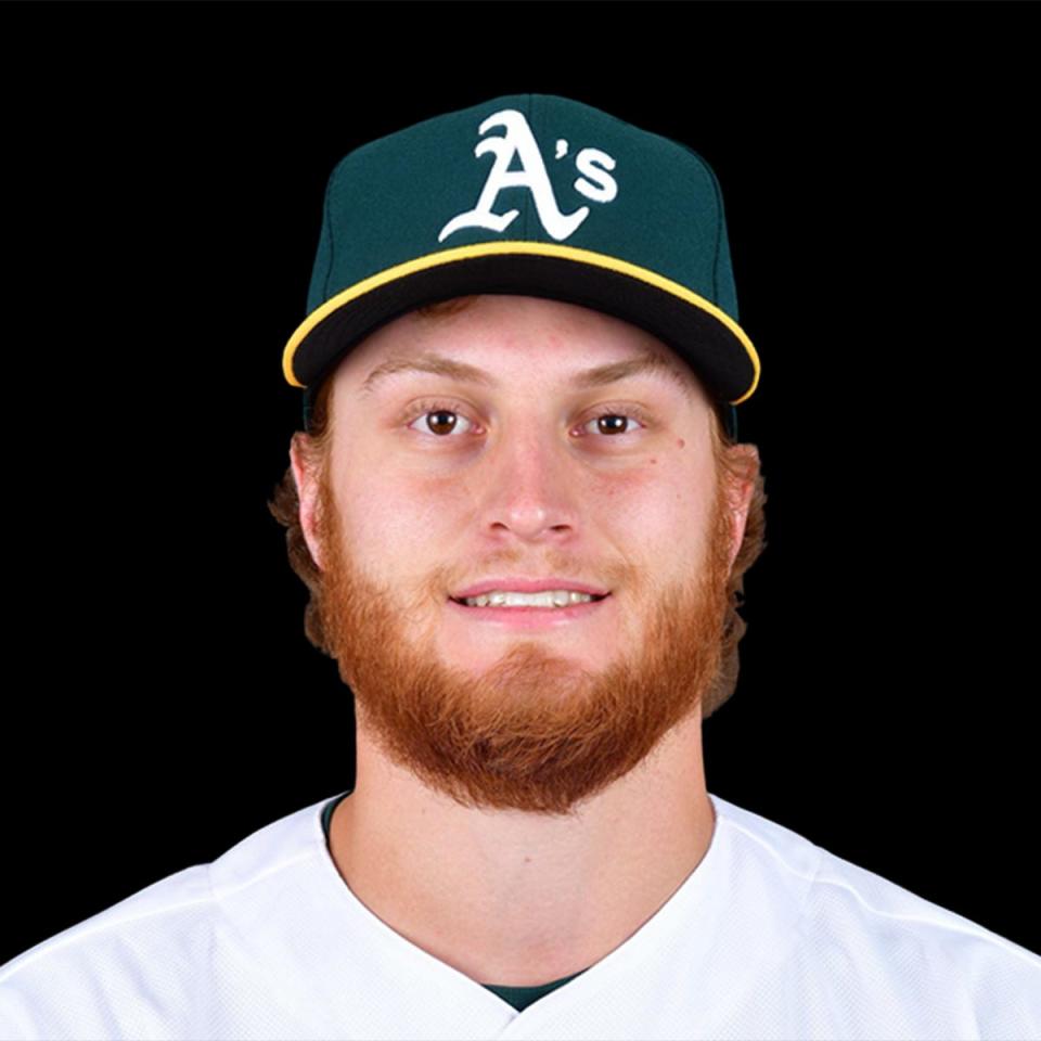 Oakland Athletics prospect Colin Peluse.