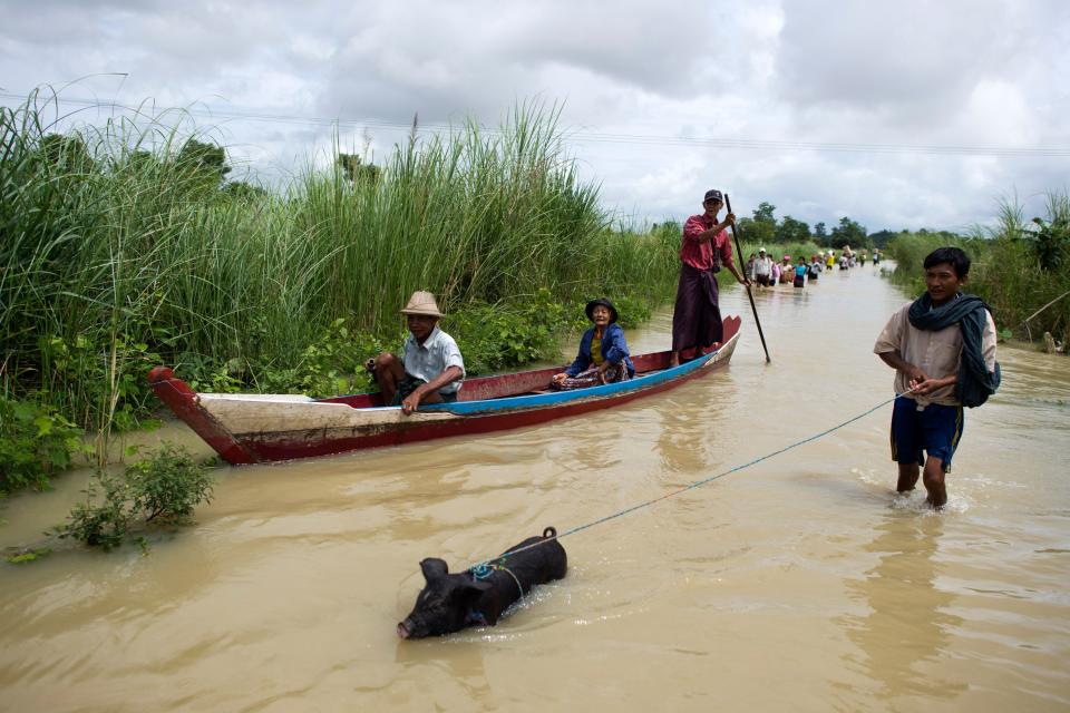 Thousands displaced in Myanmar dam rupture aftermath